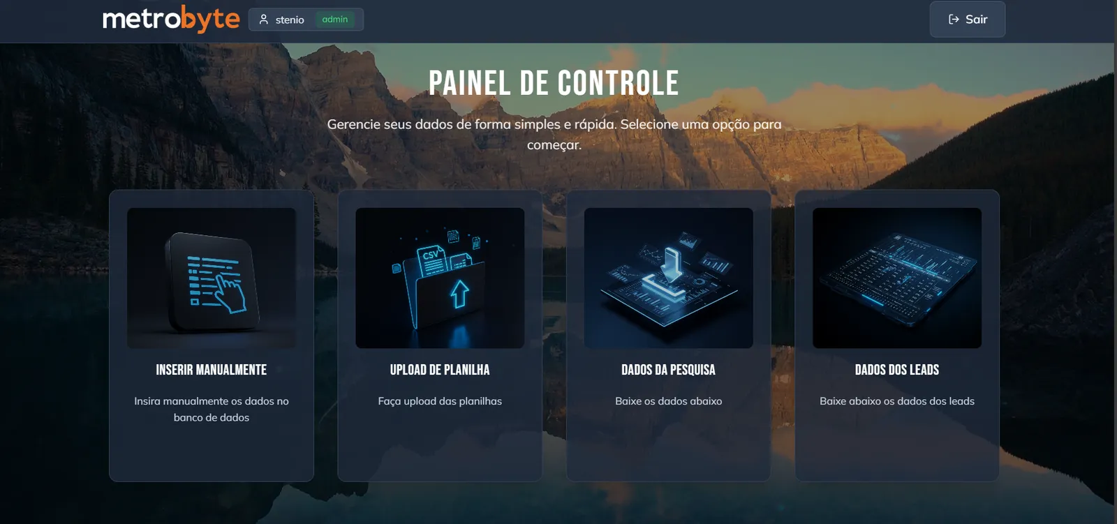 Interface Metrobyte